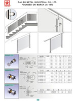 handrails, balustrades, metal building materials