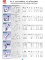 handrails, balustrades, metal building materials