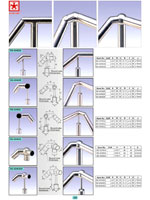 handrails, balustrades, metal building materials