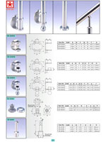 handrails, balustrades, metal building materials