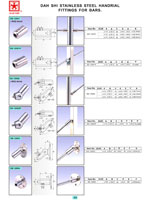 handrails, balustrades, metal building materials